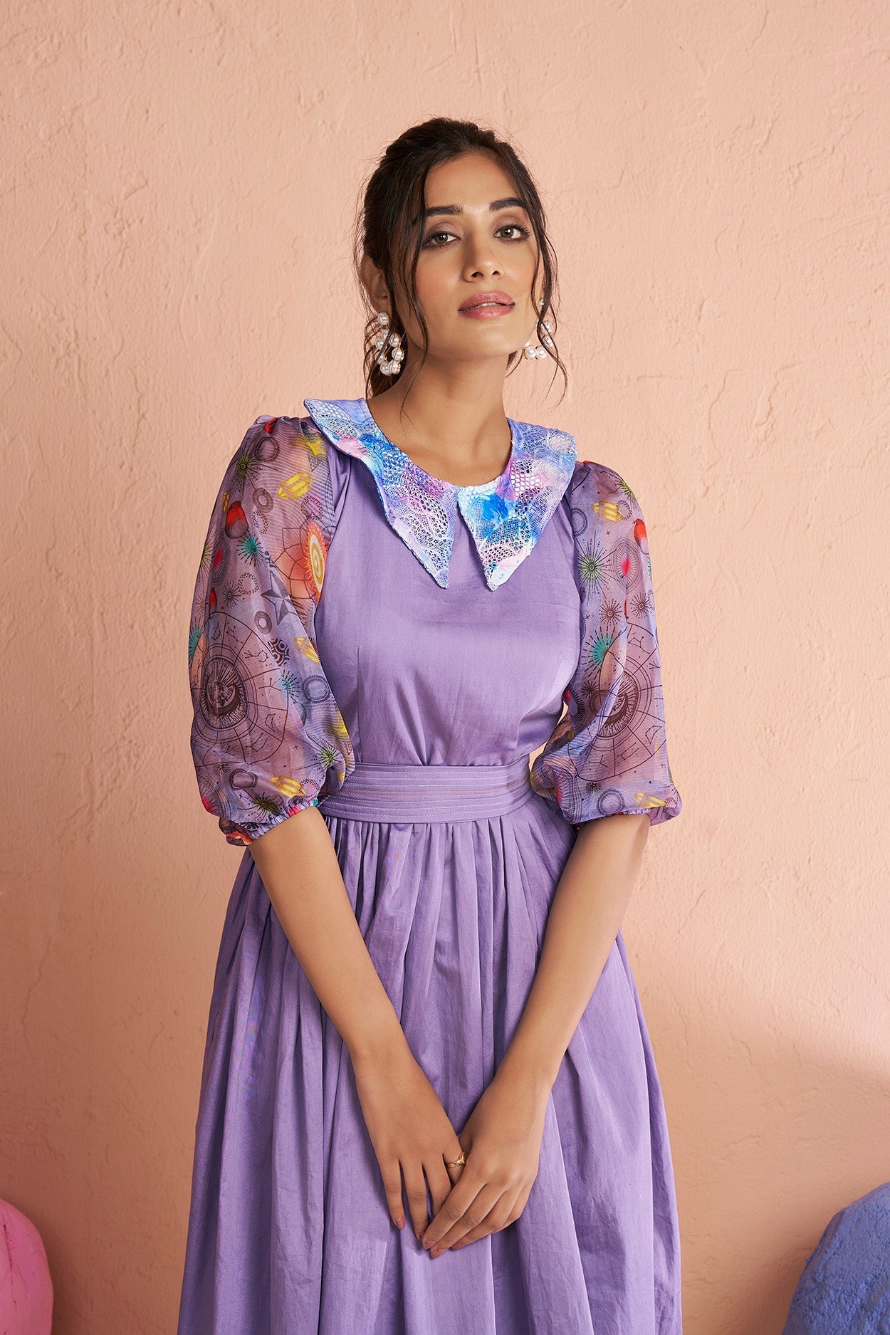 Auroral Dress (Lilac) – Zilaire